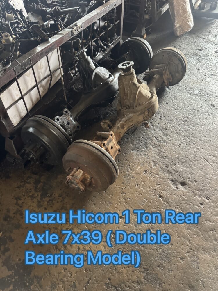 Isuzu Hicom 1 Ton Rear Axle 7.39 Double Bearing