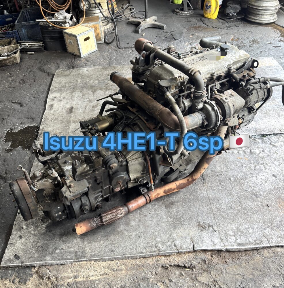Isuzu 4HE1 Turbo Engine Gear Box 6 Speed