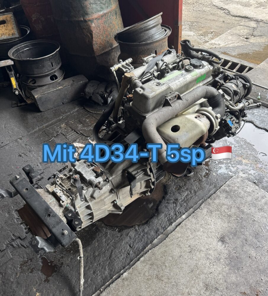 Mitsubishi Canter 4D34 Turbo Engine Gear Box 5 speed