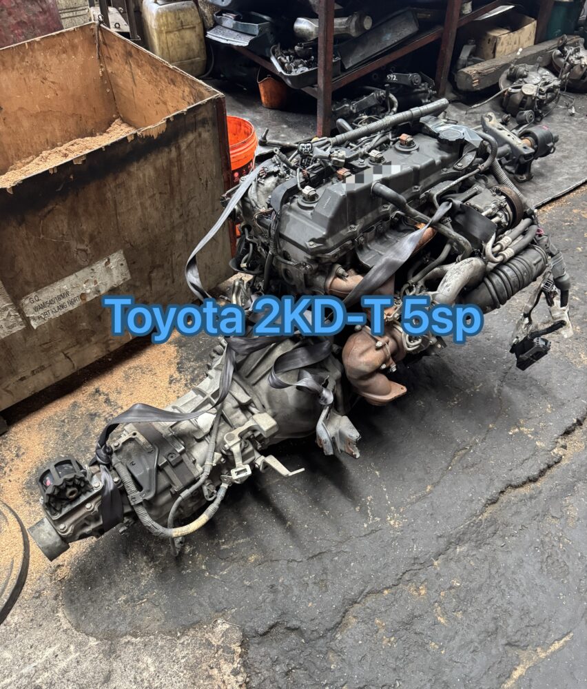 Toyota Hiace 2KD Turbo Engine Gear Box