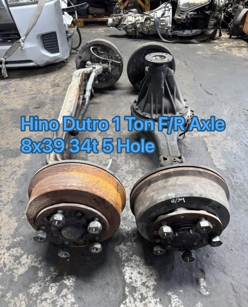 Hino Dutro 1 Ton Front Rear Axle 8.39 5 Hole