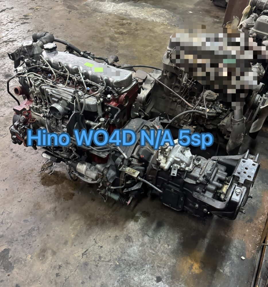 Hino Dutro WO4D N/A Engine Tranmission