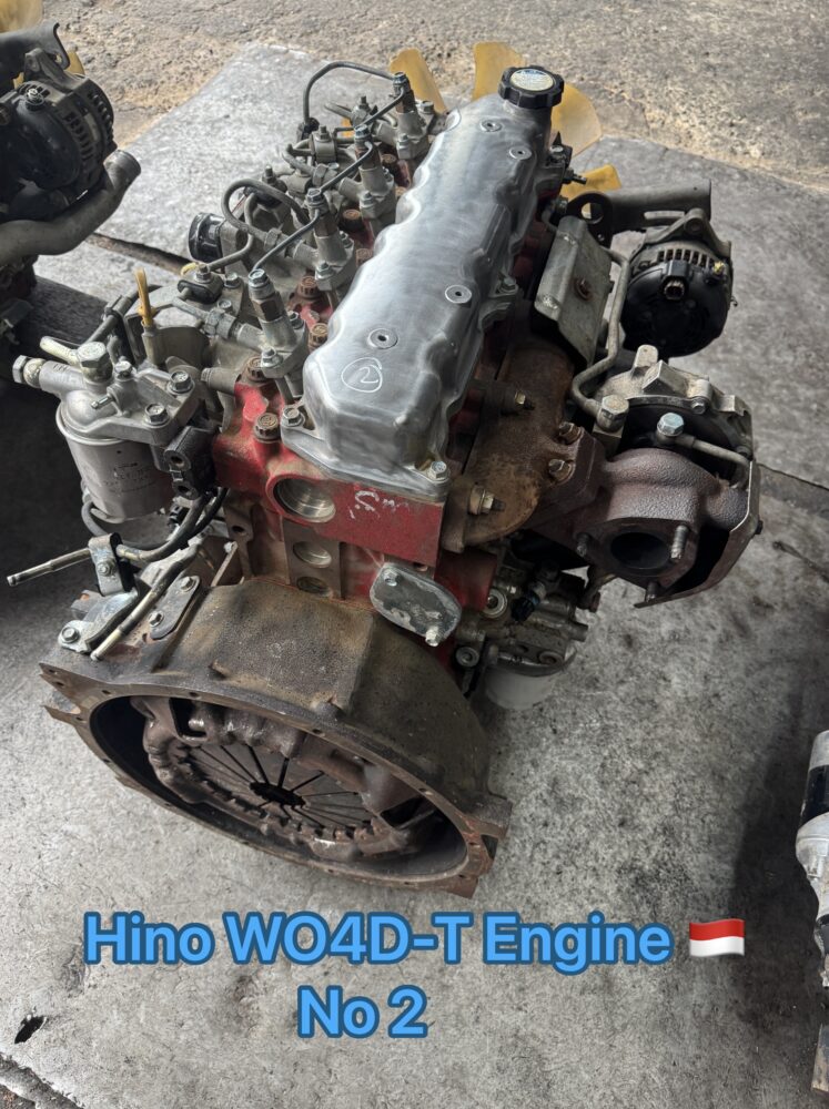 Hino Dutro WO4D Turbo Engine