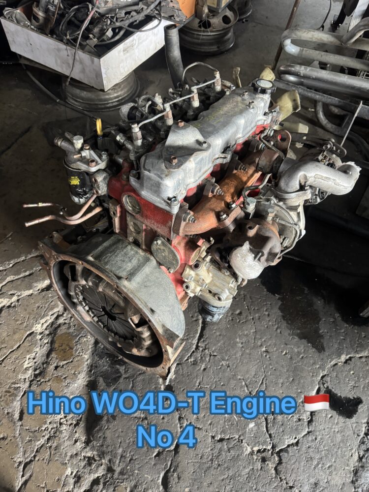 Hino Dutro WO4D Turbo Engine