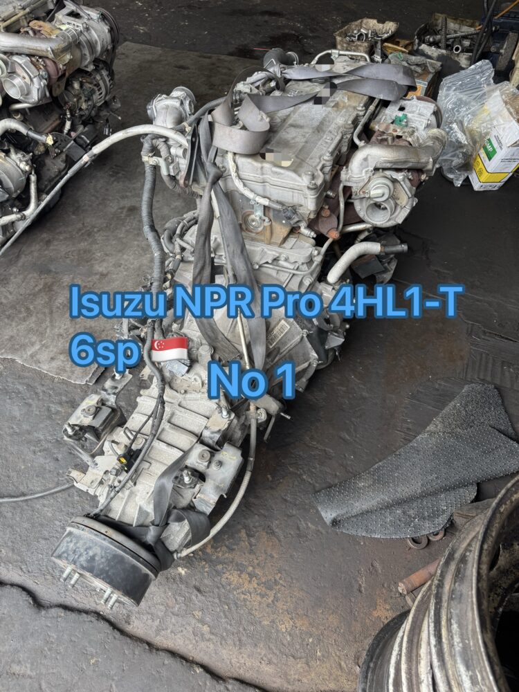 Isuzu NPR Pro 4HL1 Turbo Engine Gear Box 6 Speed
