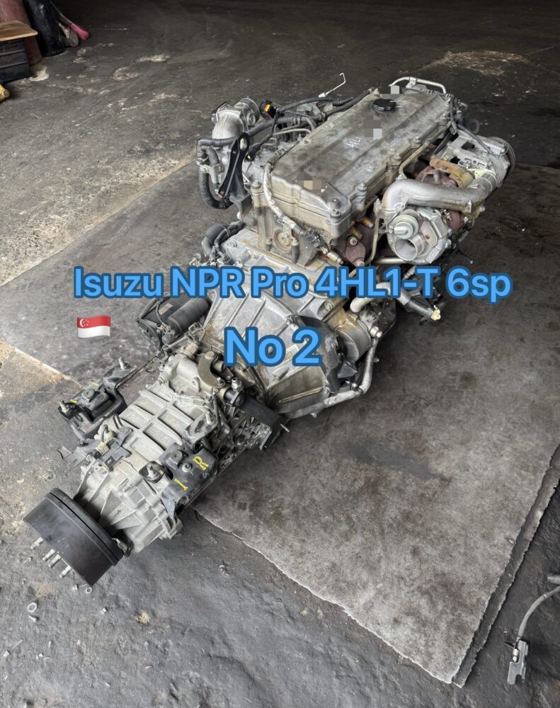 Isuzu NPR Pro 4HL1 Turbo Engine Gear Box 6 Speed