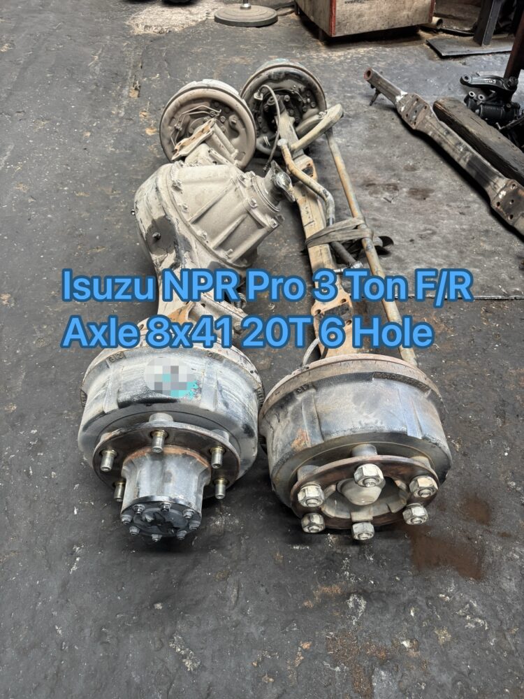 Isuzu NPR Pro 3 Ton Front Rear Axle 8.41 20T 6 Hole