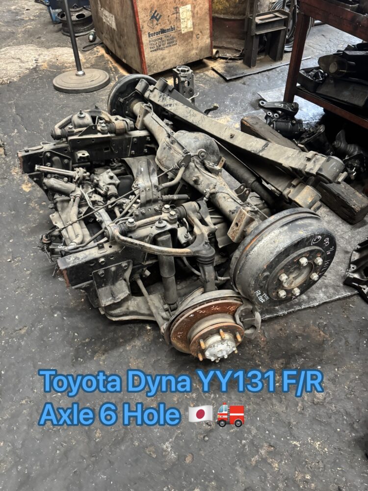 Toyota Dyna LY131 Front Rear Axle 6 Hole