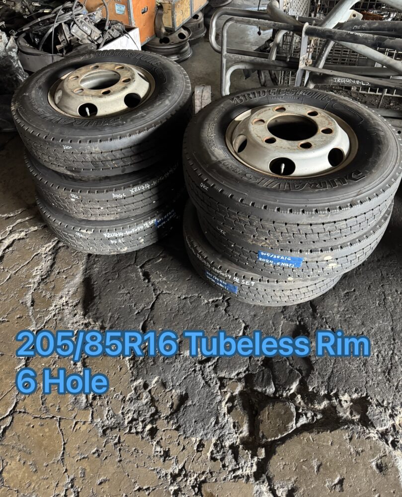 Isuzu NPR66 16 Inch Tubeless Rim 6 Hole