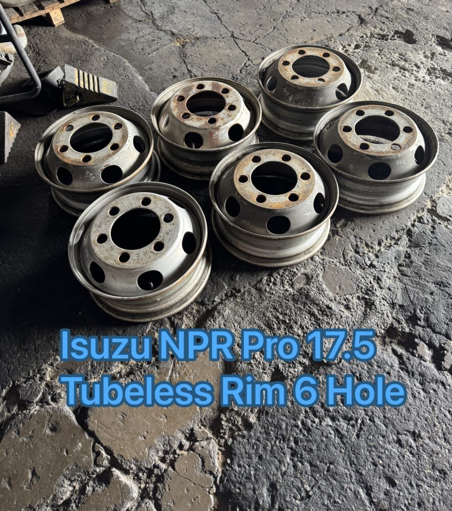 Isuzu NPR Pro 17.5 Tubeless Rim 6 Hole