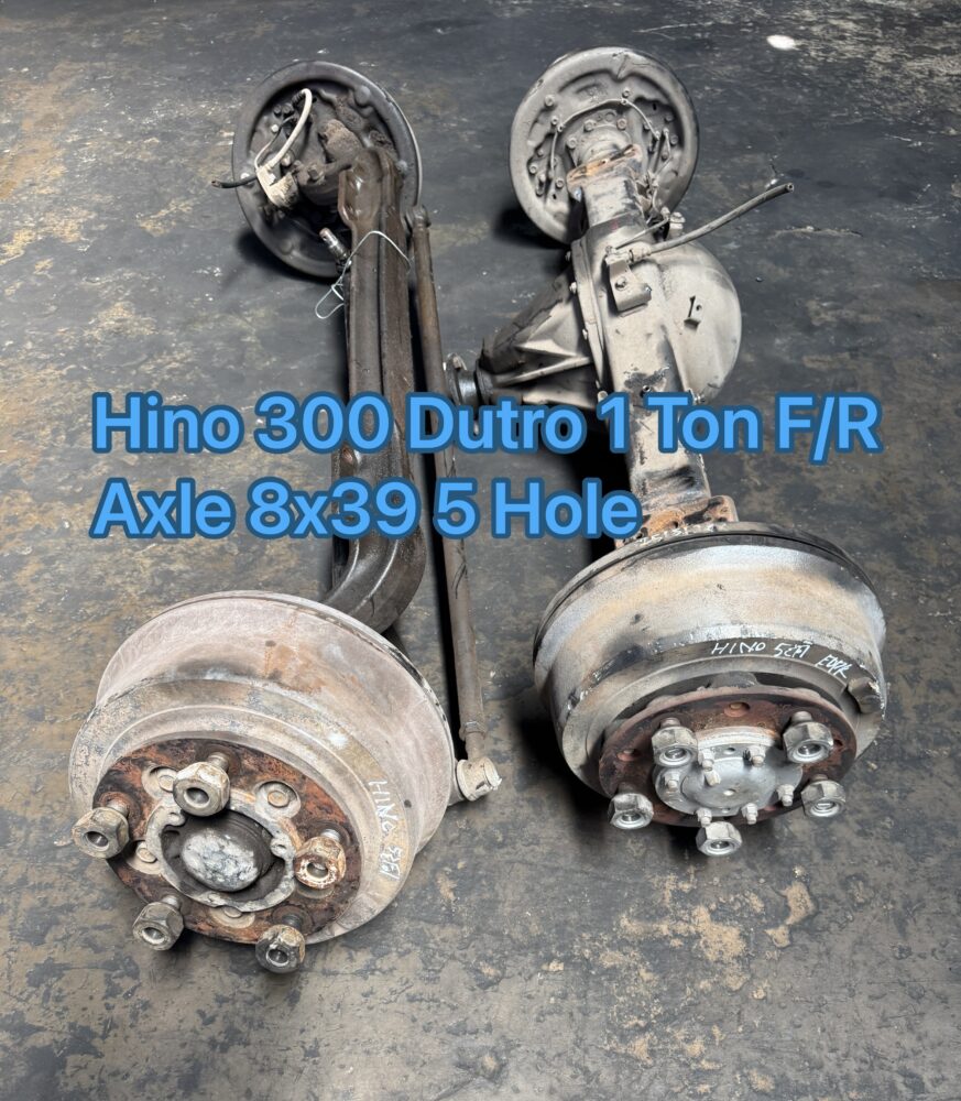 Hino 300 Dutro 1 Ton Front Rear Axle 8.39 5 Hole