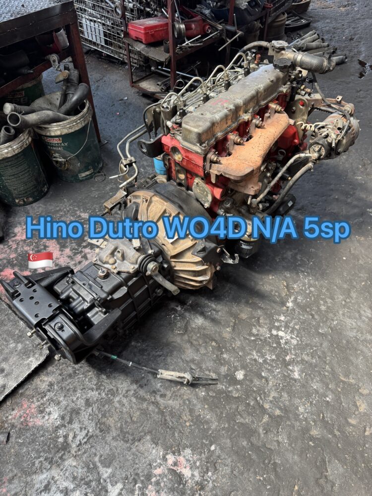 Hino Dutro WO4D N/A Engine Gear Box 5 Speed