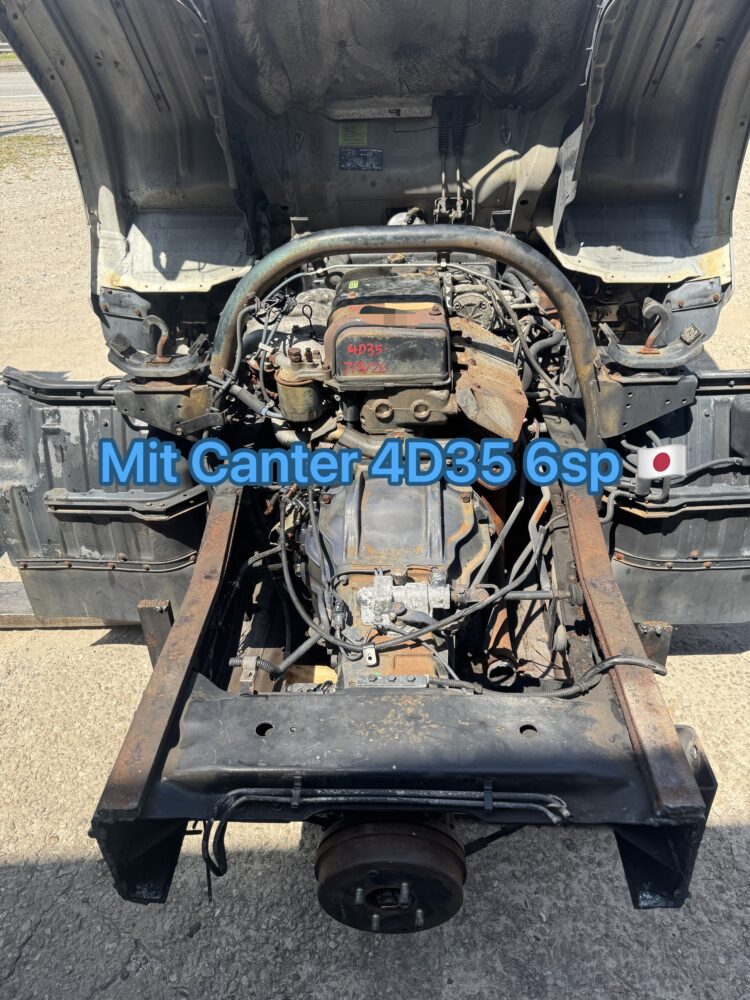 Mitsubishi Canter 4D35 Engine Gear Box 6 Speed