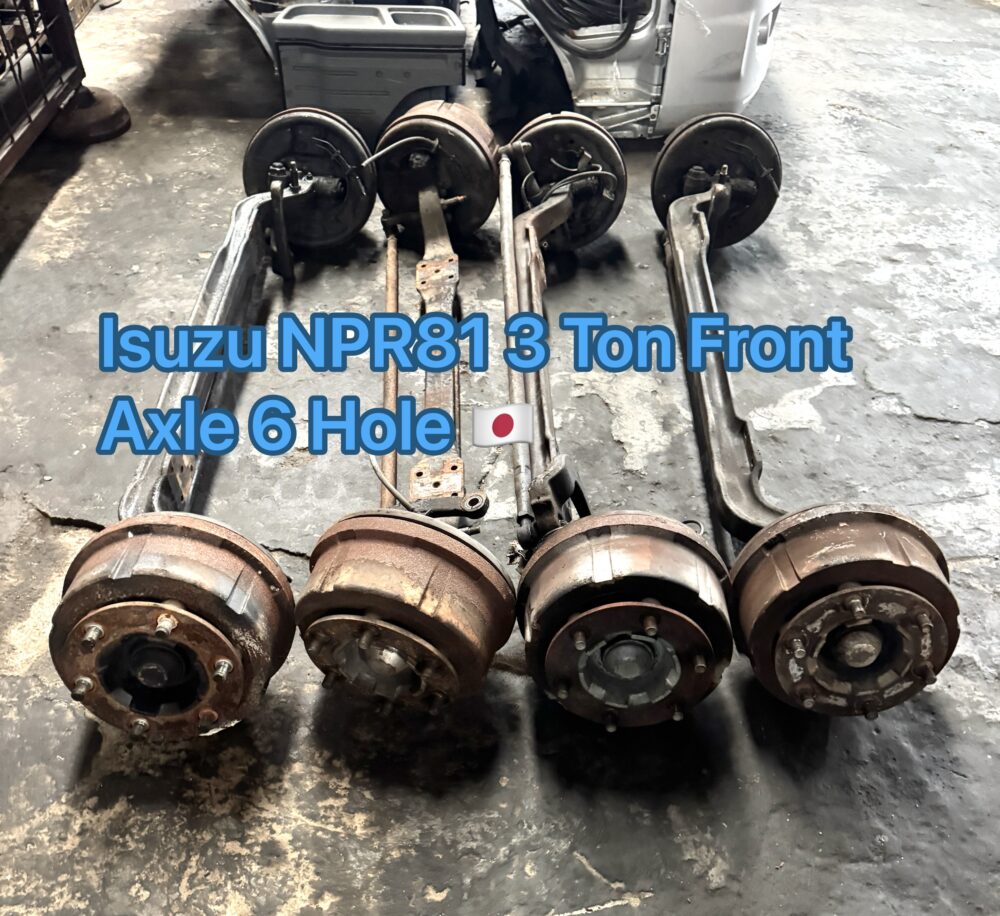 Isuzu Hicom NPR81 3 Ton Front Axle 6 Hole