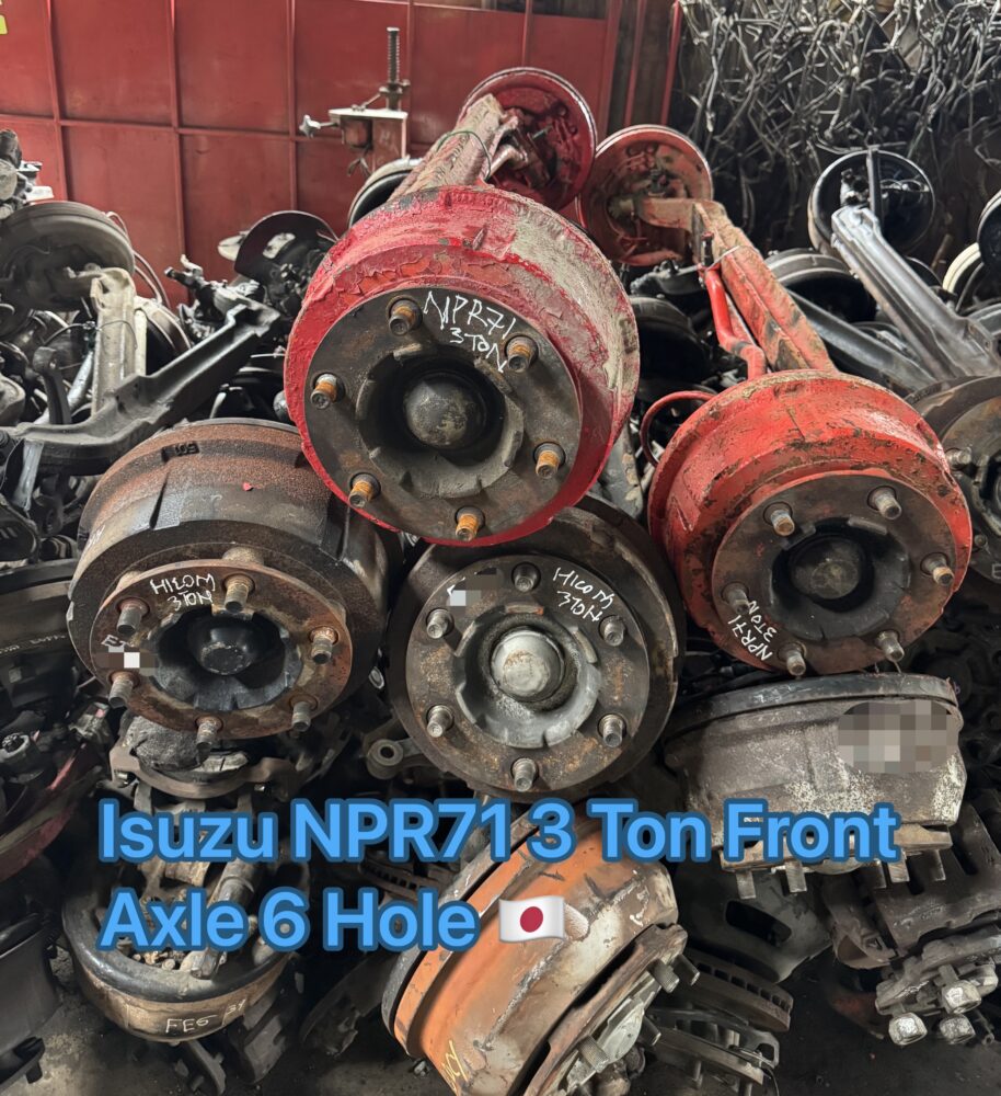 Isuzu Hicom NPR71 3 Ton Front Axle 6 Hole