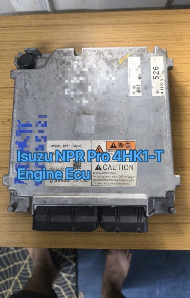 Isuzu NPR Pro 4HK1 Turbo Engine Ecu